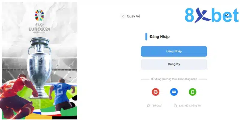 Lô đề 8xbet - Kinh nghiệm chơi chọn số đề may mắn từ cao thủ 2 Đăng nhập tài khoản để trải nghiệm lô đề 8xbet